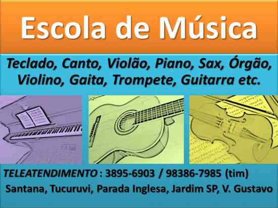 ESCOLA DE MUSICA ZONA NORTE SP