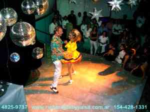 Seminarios, aulas  de Salsa estilo Los Angeles, Richard y Faby , Argentina - 4